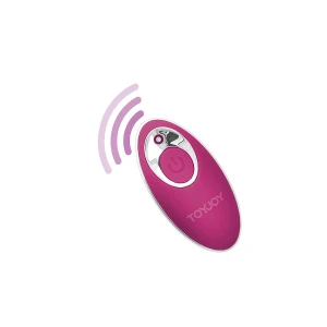 TOYJOY - HAPPINESS SUNN SIDE UP AND DOWN VIBRATEUR FUCHSIA TÃLÃCOMMANDE